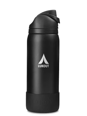 Botella Flip 1000 ml negro