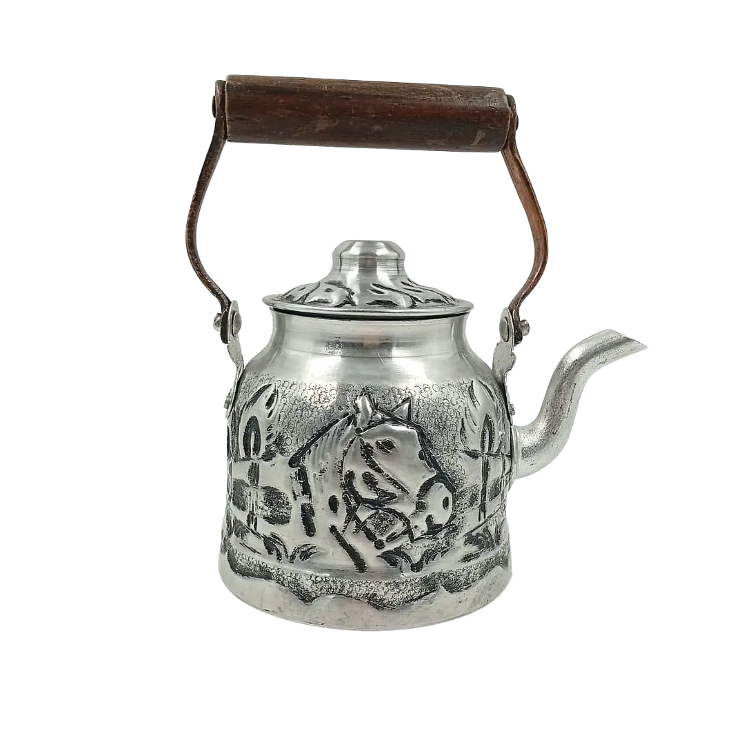 Tetera Cincelada diseño Caballo  500 ml. 1