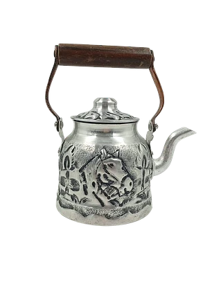 Tetera Cincelada diseño Caballo  500 ml.