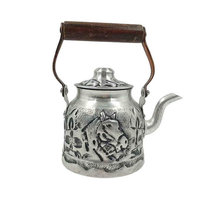 Tetera Cincelada diseño Caballo  500 ml. 1