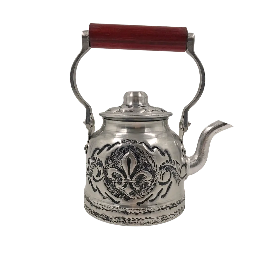 Tetera Cincelada diseño Flor de Lis 500 ml 1