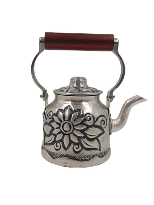 Tetera Cincelada diseño Flores 500 ml