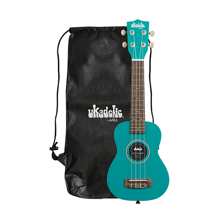 Ukelele Soprano Kala LOCHNESS ¡Incluye funda afinador y correa!