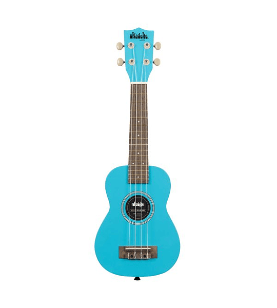 Ukelele Soprano Kala BLUE YONDER ¡Incluye funda afinador y correa!