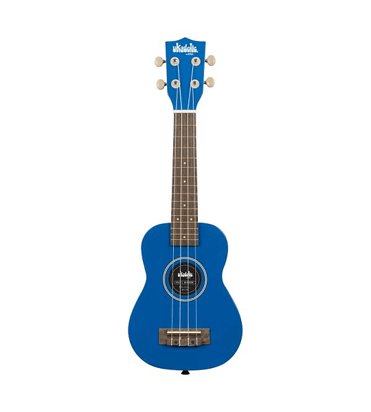 Ukelele Soprano Kala BLUE INK ¡Incluye funda afinador y correa!