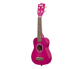 Ukelele Soprano Kala DRAGONFRUIT ¡Incluye funda afinador y correa!