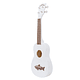 UKELELE MAKALA SHARK SOPRANO BLANCO ¡Incluye funda, afinador y correa!