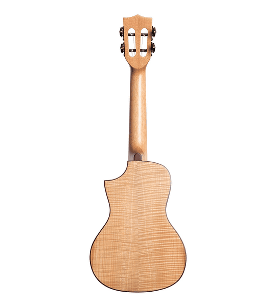 Ukelele Kala Concierto Solid Flame Maple Cutaway