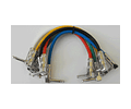 6 unidades Cable de Conexión para Pedales de Efecto