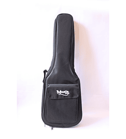 Funda Guitarra Electroacústica Music Negra Nylon 15MM MUB-122A