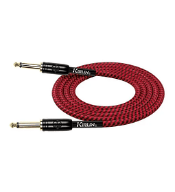 Cable de instrumento Kirlin Rojo 3Mts IWCX-201B-3R