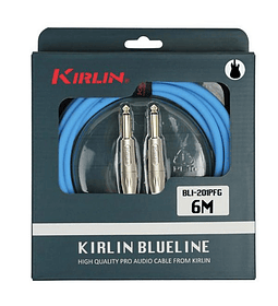 Cable instrumento Plug-Plug BLUELINE BLI-201PFG 6 mts