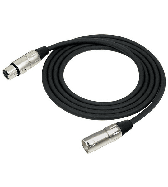 Cable Micrófono 6mts Kirlin Serie C XLR 3M MPC-280-6