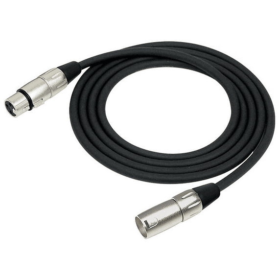 Cable Micrófono 6mts Kirlin Serie C XLR 3M MPC-280-6