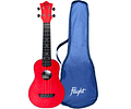 Ukelele Soprano Rojo Flight TUS35 Travel