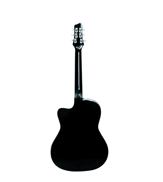 ¡Incluye afinador capo y cuerdas! Guitarra Acústica Bilbao BIL-38C-NT