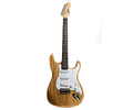 ¡Incluye amplificador, afinador, funda, capo, cable, y cuerdas! Guitarra Eléctrica XGTR Stratocaster Natural ST111-NT