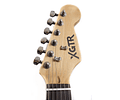 ¡Incluye amplificador, afinador, funda, cable, y cuerdas! Guitarra Eléctrica XGTR Stratocaster Natural ST111-NT