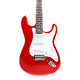 ¡Incluye amplificador, afinador, funda, capo, cable, y cuerdas! Guitarra Electrica XGTR Stratocaster Roja ST111-RD