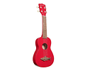 Ukelele Makala Shark soprano Red Mk-ss/red ¡Incluye funda, afinador y correa!