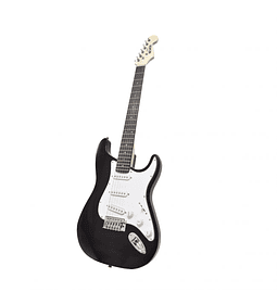 Guitarra Eléctrica Stratocaster Negra, NEWEN ST-BLK