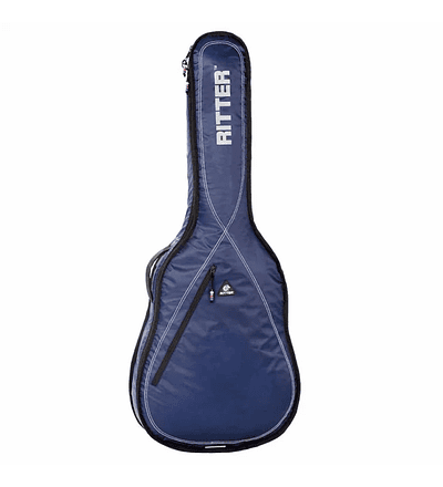 Funda Para Guitarra Acústica Dreadnought Performance Line Serie 2 Azul, RITTER RGP2-D-BLW