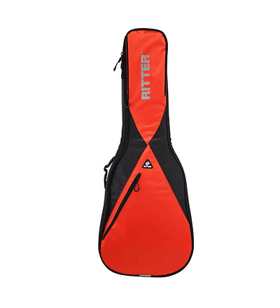 Estuche Para Guitarra Clásica Roja Y Negra, RITTER RGP5-C-BRR