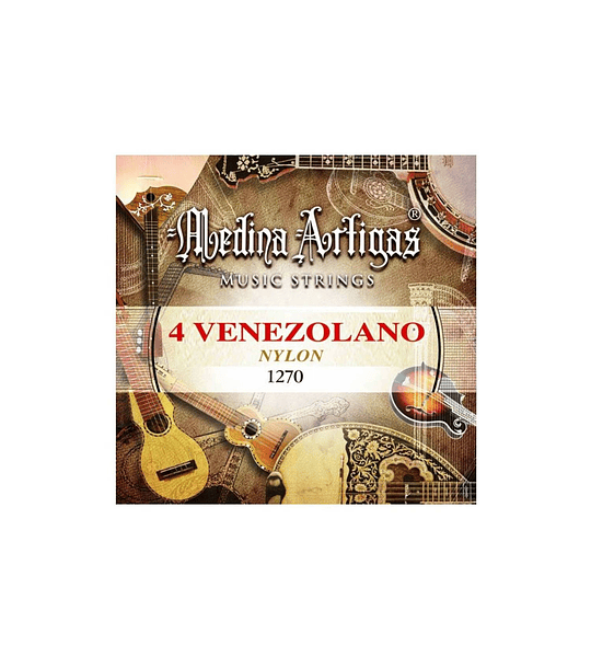Cuerdas De Cuatro Venezolano Medina Artigas 1270