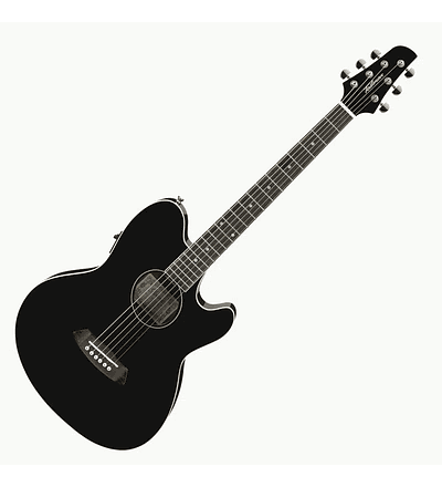 Guitarra eléctroacústica Ibanez TCY10E - Black Ibanez