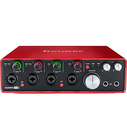 Interfaz de audio Focusrite Scarlett 18I8 (3rd Gen)