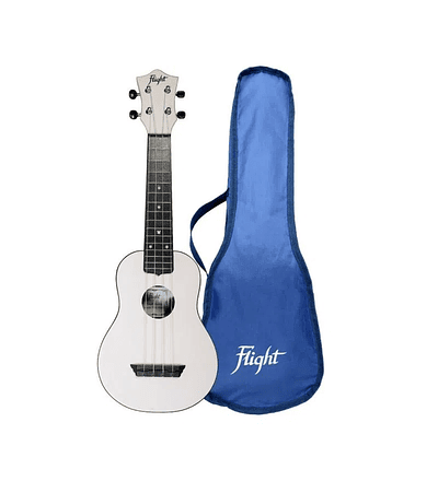 Ukelele Flight Soprano Blanco