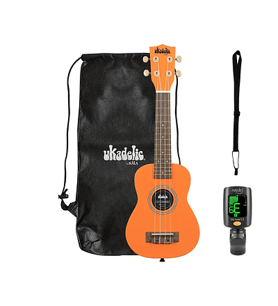 Ukelele Soprano Kala MARMALADE ¡Incluye funda afinador y correa!