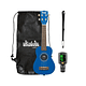 Ukelele Soprano Kala BLUE INK ¡Incluye funda afinador y correa!