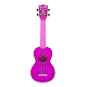 Ukelele Makala Waterman MORADO TRANSPARENTE ¡Incluye funda afinador!