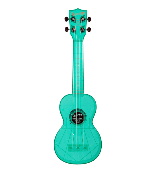 Ukelele Makala Waterman AZUL TRANSPARENTE 