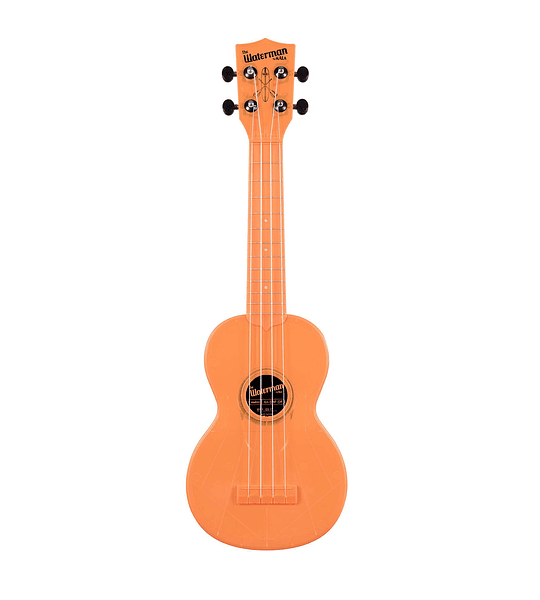 Ukelele Makala Waterman NARANJO TRANSPARENTE