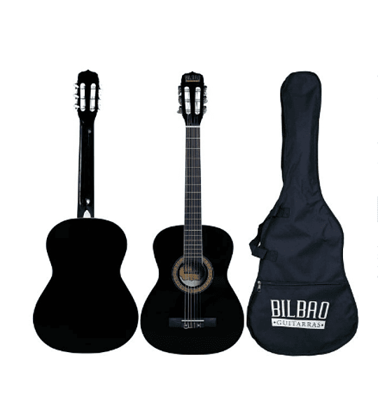 Guitarra Acústica Bilbao 3/4 BIL-34-BK