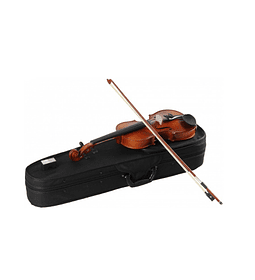 Violin Gewa tamaño 3/4 con estuche y accesorios