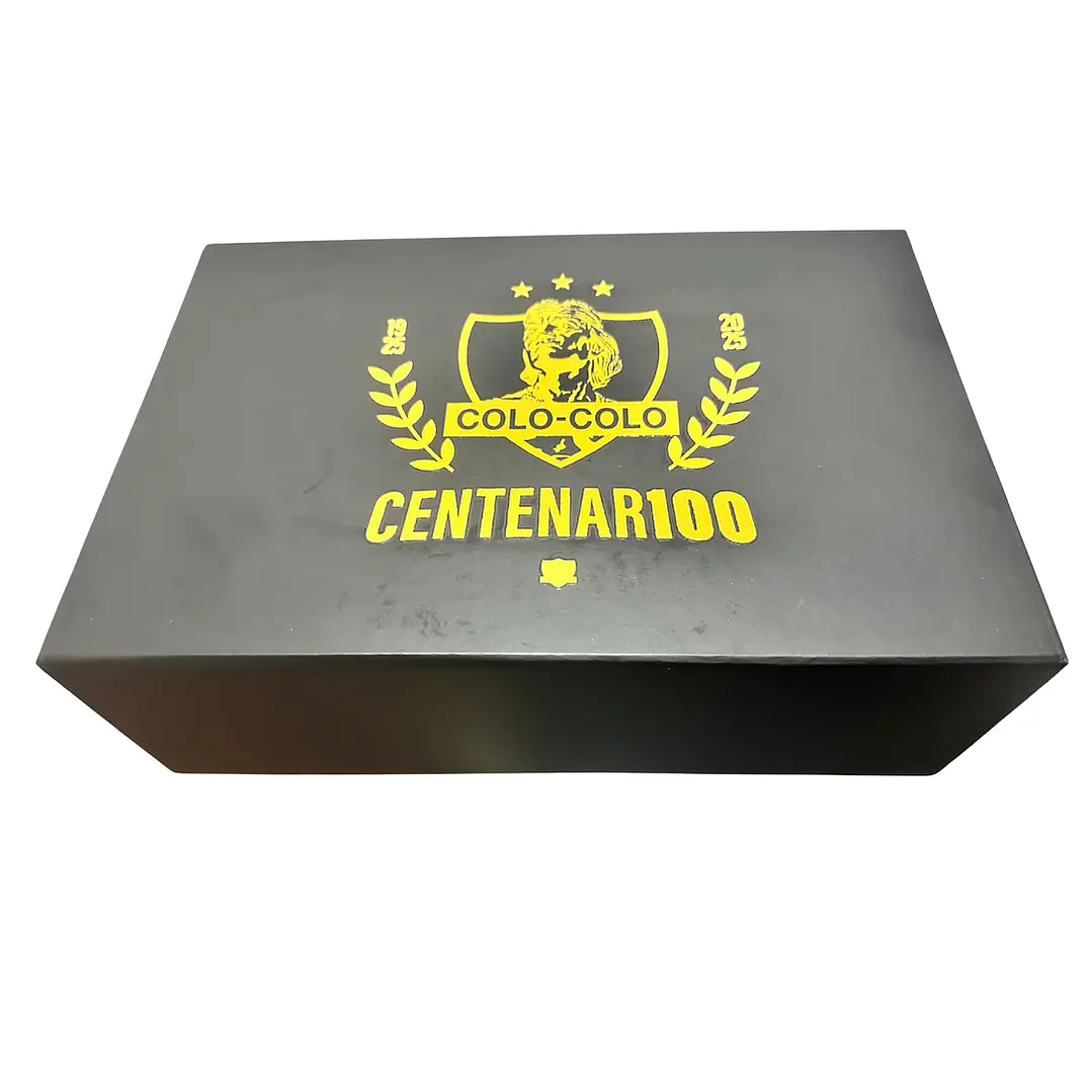 Caja Centenario Colo Colo - Camiseta Negra Manga corta 1925 2