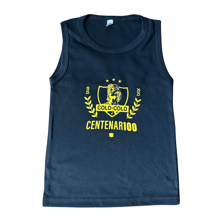 Polera sin mangas Colo Colo centenario 1