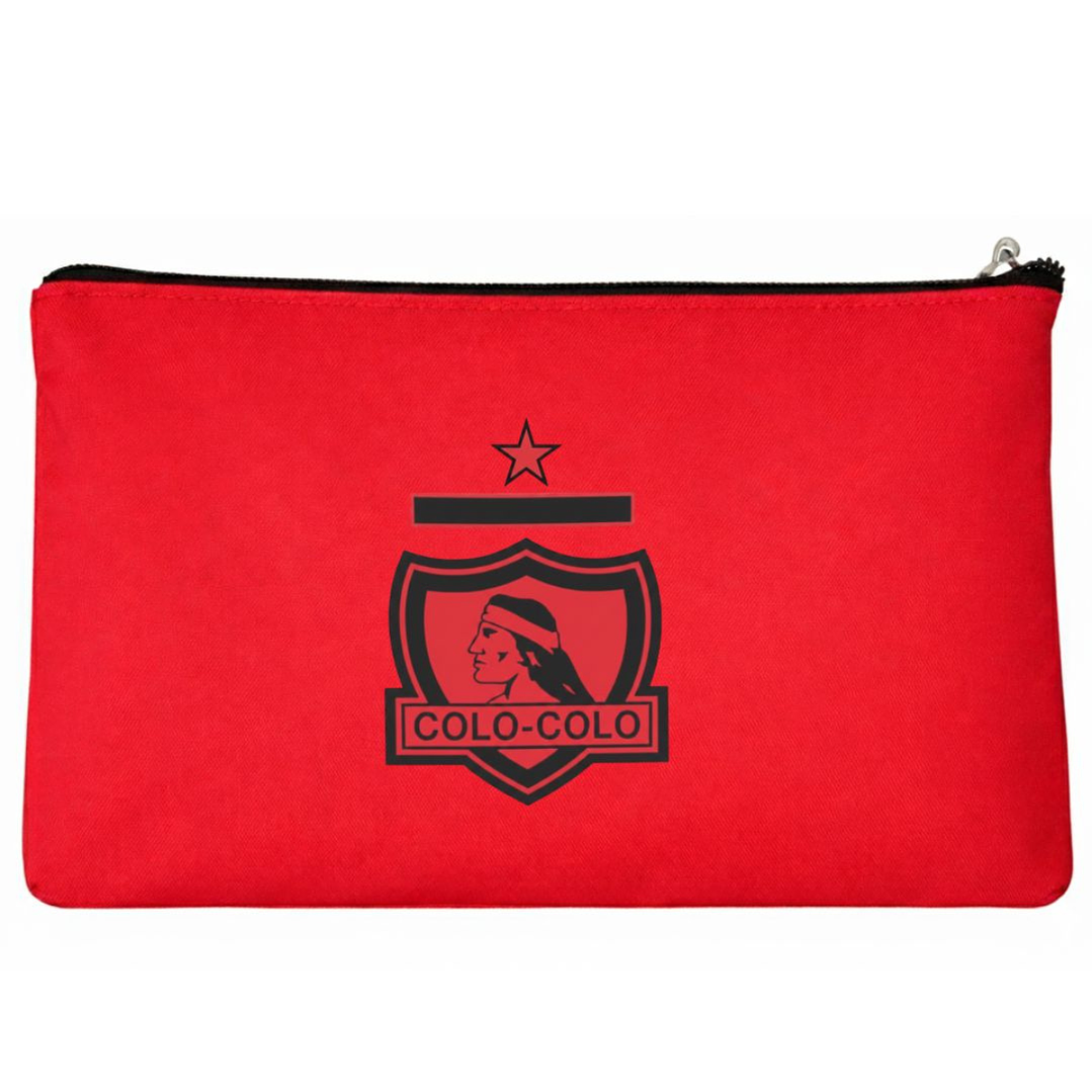 Estuche básico Colo Colo rojo 1