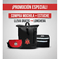 Pack mochila + estuche con tapa - Miniatura 1