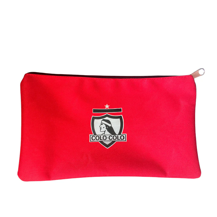 Estuche básico Colo Colo rojo 1