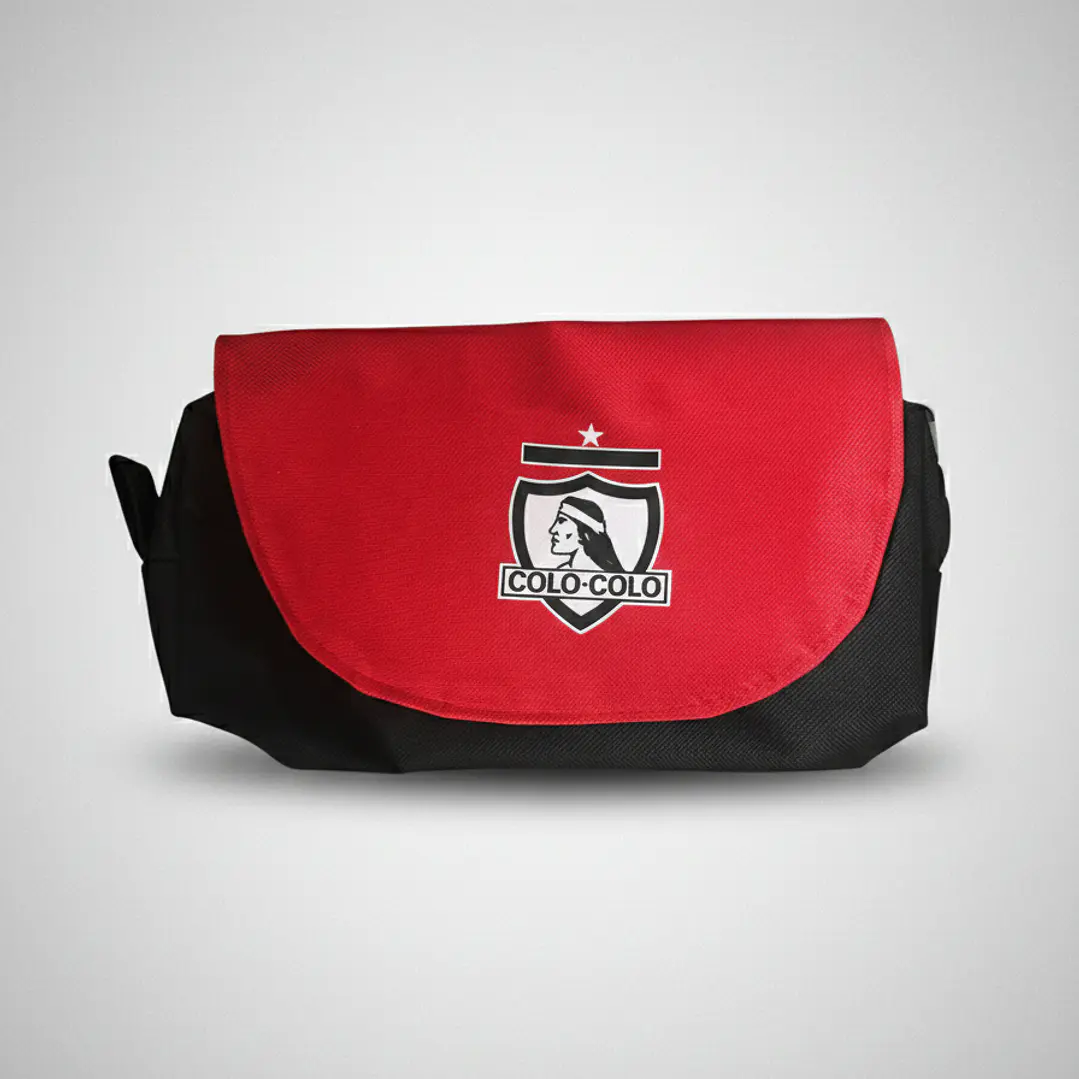Estuche tapa Colo Colo rojo  1