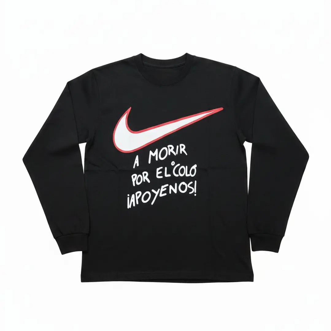 Polera a morir por el colo manga larga 1