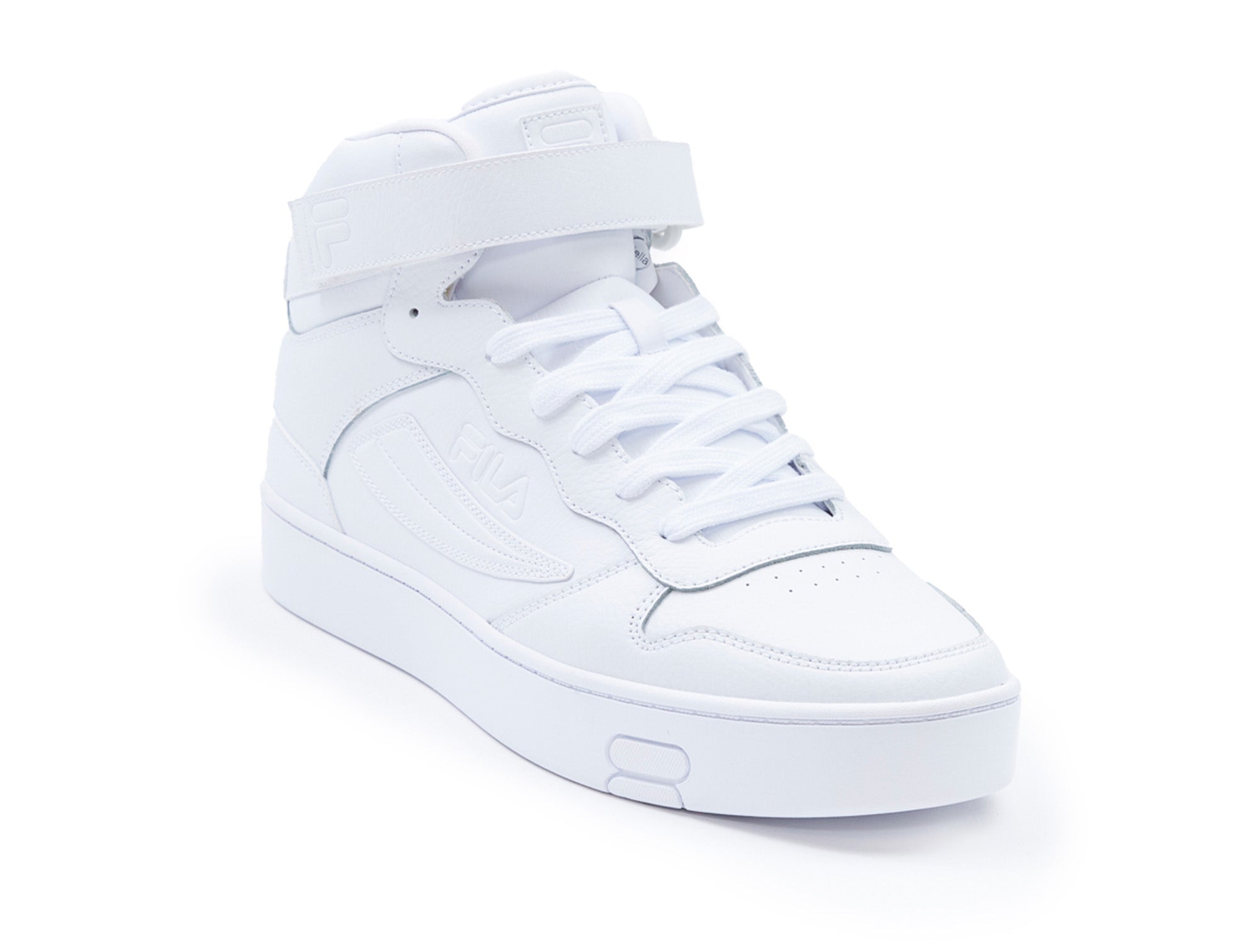 Zapatillas Fila Mgx-100 Mid Hombre Mono Blanco 3