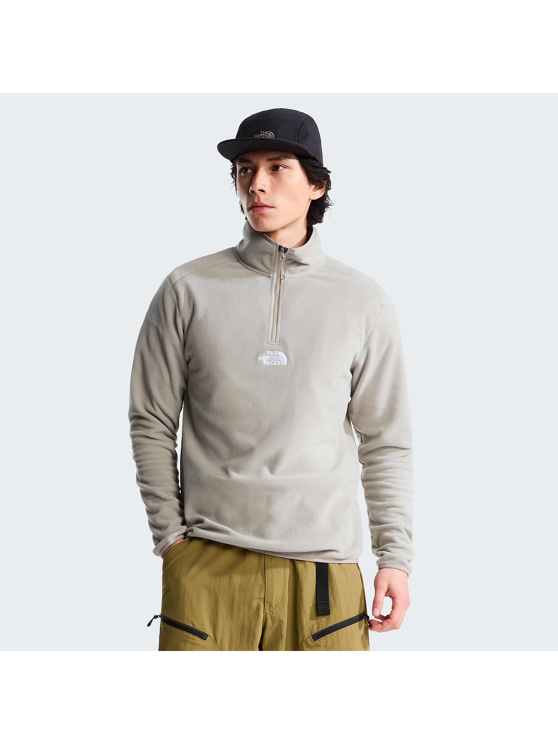 Forro polar con cremallera de 1/4 Glacier para hombre 1