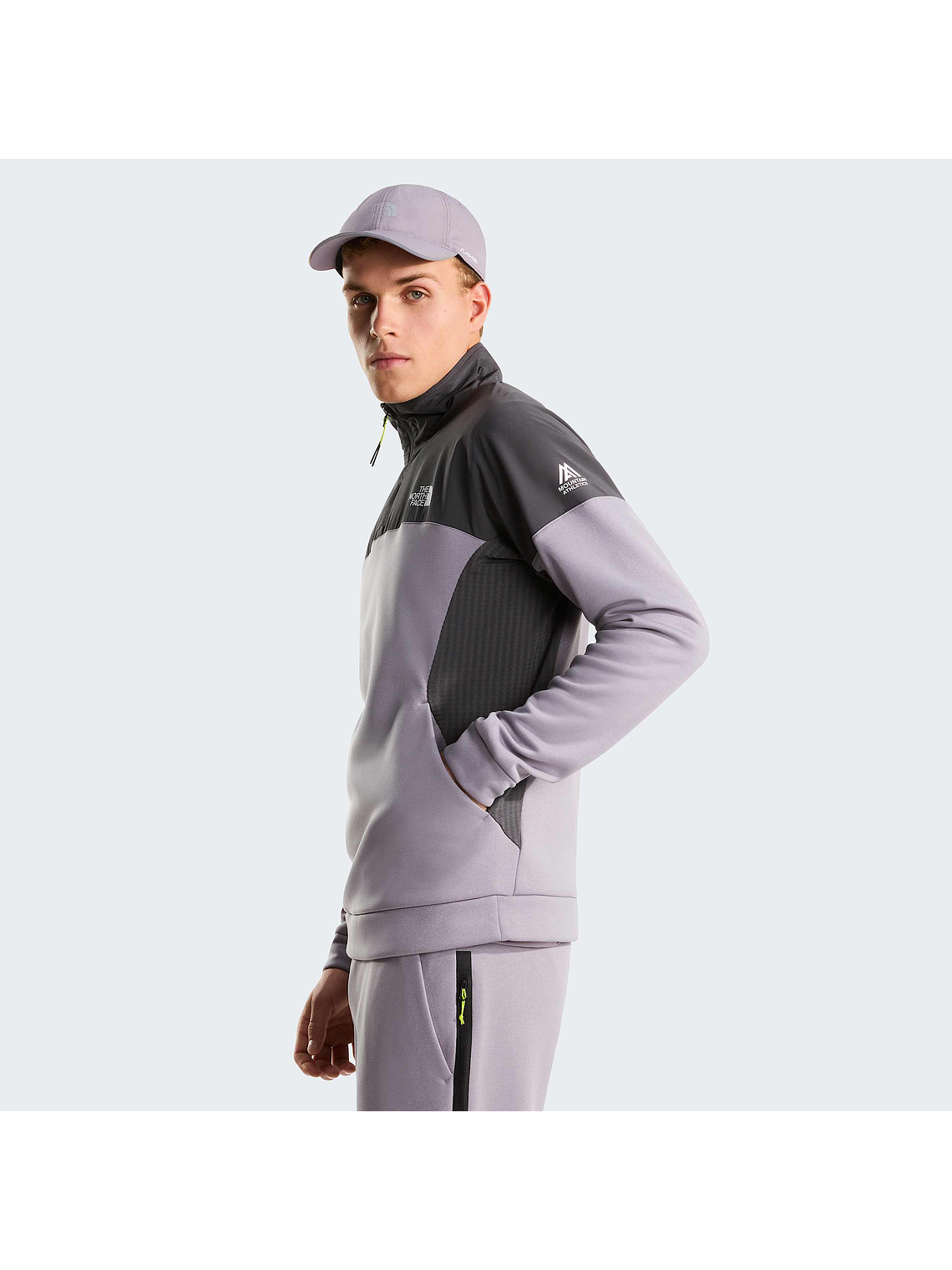 Forro polar con cremallera de 1/4 Mountain Athletics para hombre 2