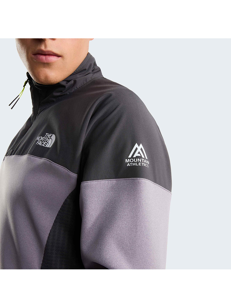 Forro polar con cremallera de 1/4 Mountain Athletics para hombre 4