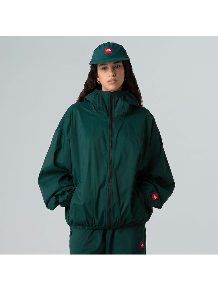Chaqueta cortaviento plegable con capucha Redbox unisex 2